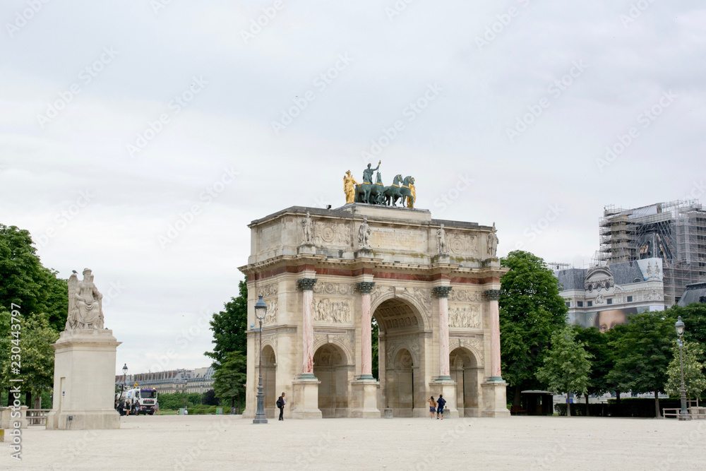The Arc de Triomphe du Carrousel, Paris