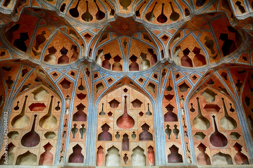 Obraz na płótnie Ali Qapi Palace, Isfahan, Iran w salonie