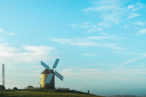 Windmill in Normandy, France
