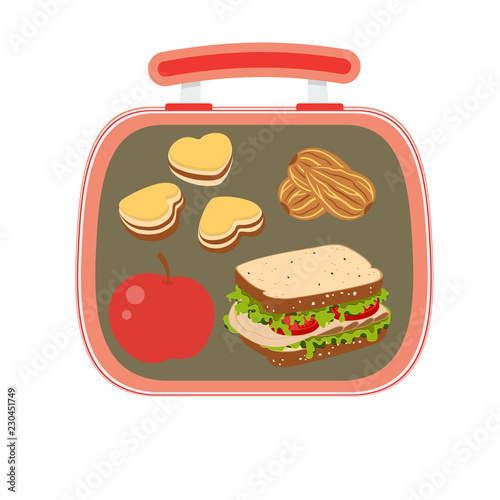 school lunch box