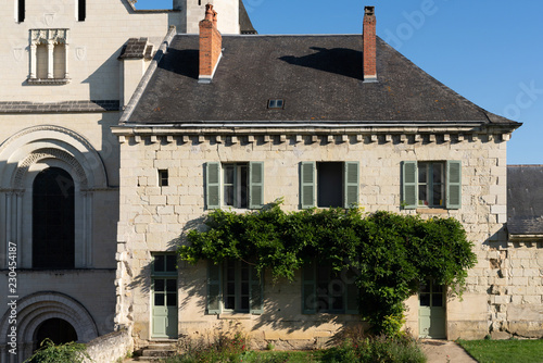 the guard house of Fontevraud Abbey