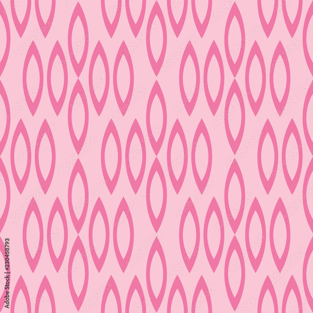 Seamless geometric abstract pattern with circles and rings