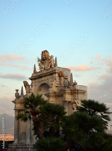 Fontana Dell Immacolata in Neapel photo