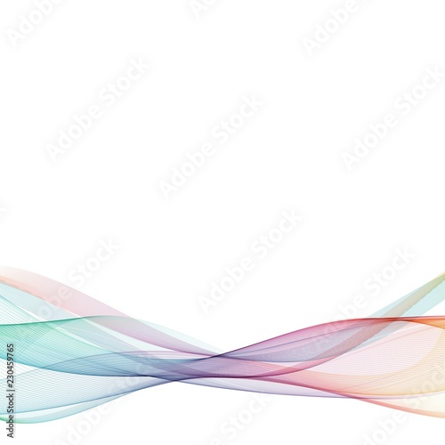 Abstract background with color waves. template for advertising. design for business presentations