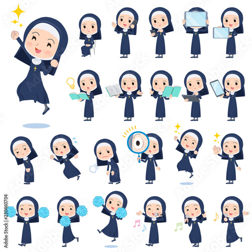 Nun women_Action