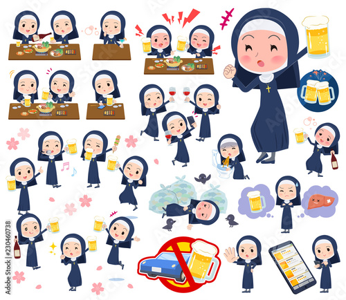Nun women_alcohol