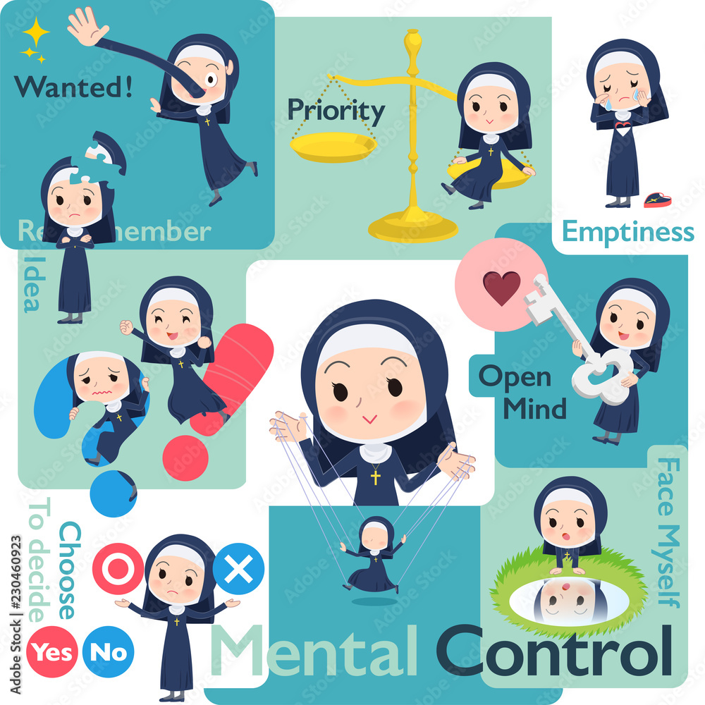 Nun women_Mental Nun women_Mental