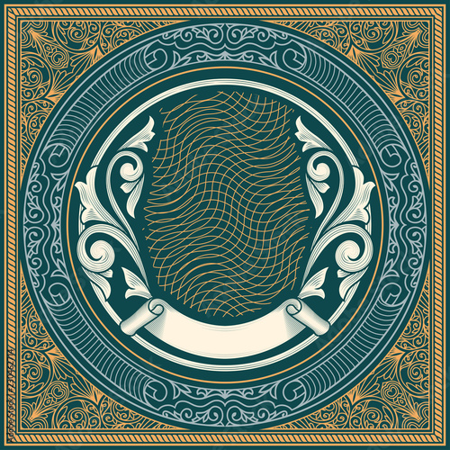 Ornate decorative design