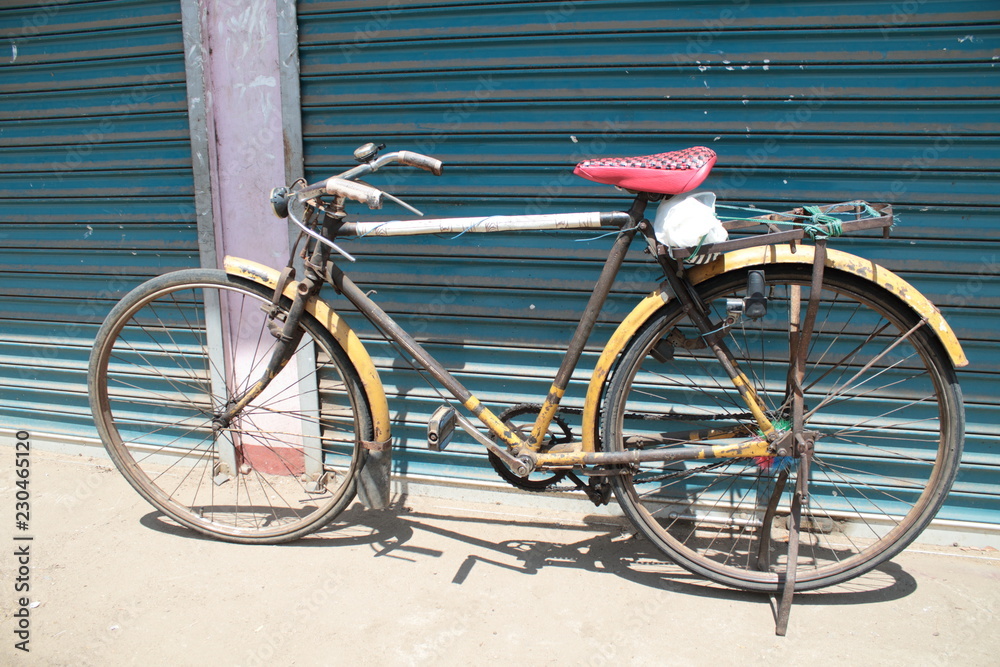 bicycle on the street