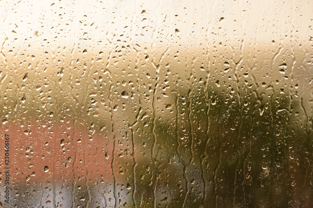 rain on the glass rain on the glass
