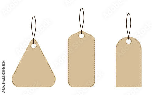 The label in the store. Price tag. Discounts.