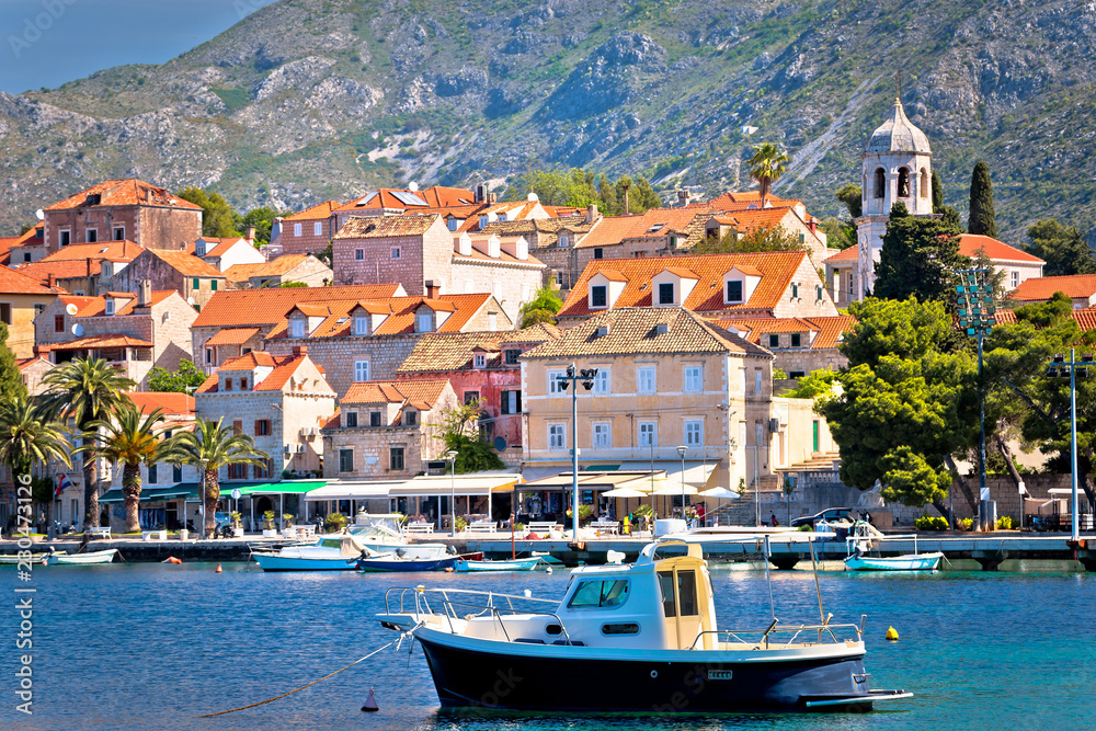 Town of Cavtat waterfront view