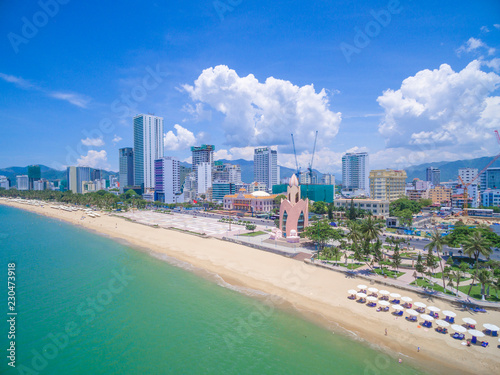 Fotografía Nha Trang city tourism administrative center, Khanh Hoa Province, Vietnam from d