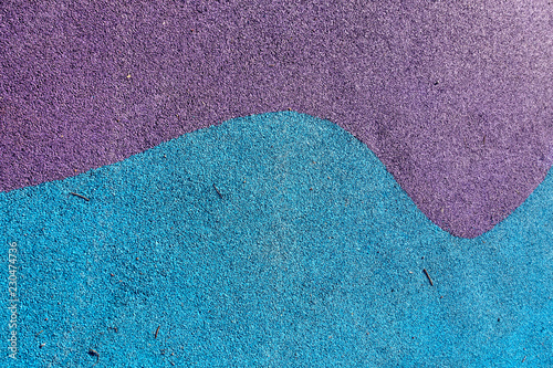 Colorful Rubber Wetpour playground floor 