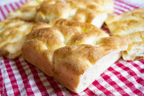 genoese focaccia or white pizza