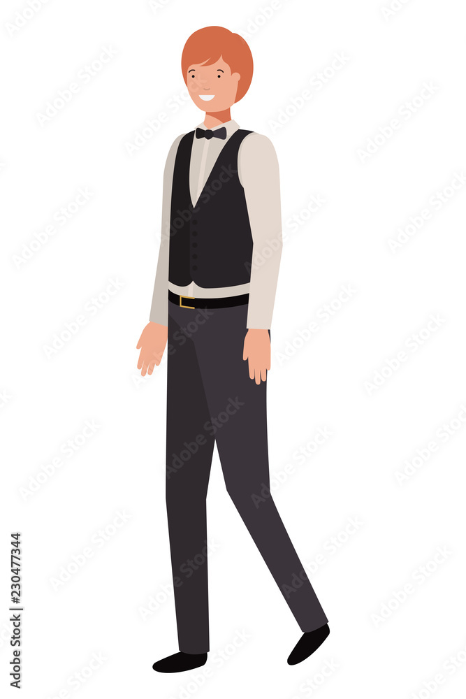 young business man avatar character young business man avatar character