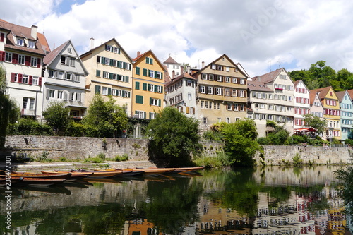 Neckar und Altstadt in Tübingen