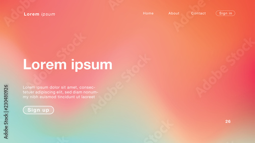 Background abstract Red sky water color for Homepage