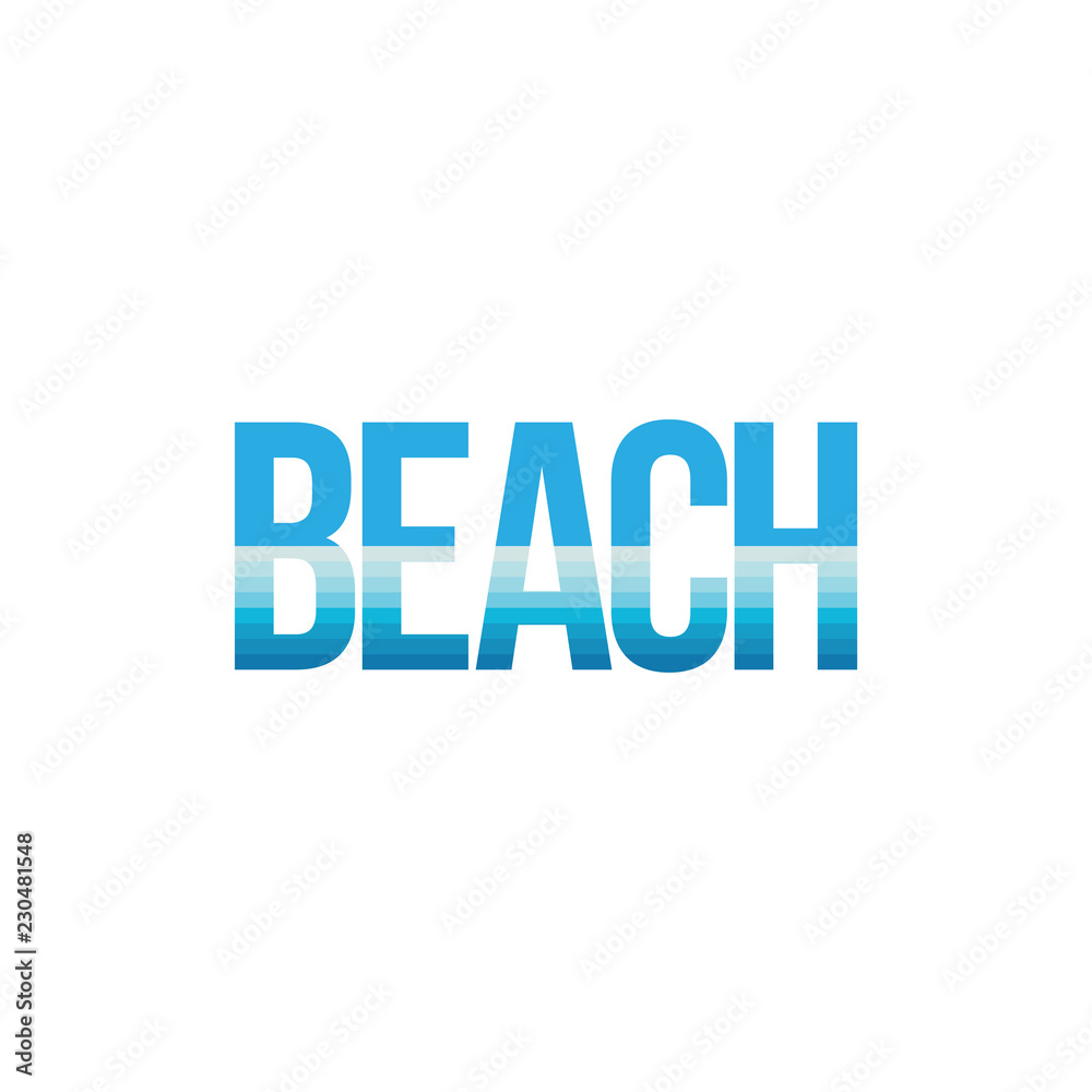 BEACH word design
