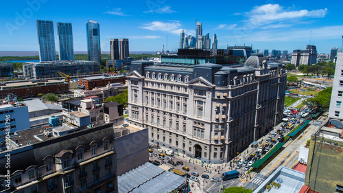 Aerial view of Center called Kirchner. Buenos Aires - Argentina. photo