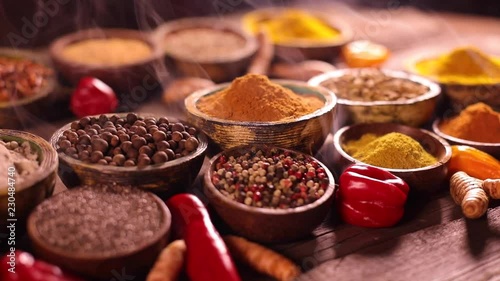 Spices, Cooking ingredient, smoke