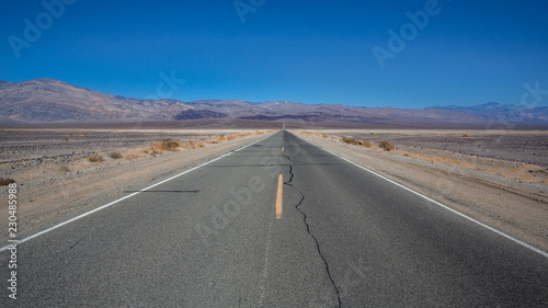 Death valley national park main road, California, United States