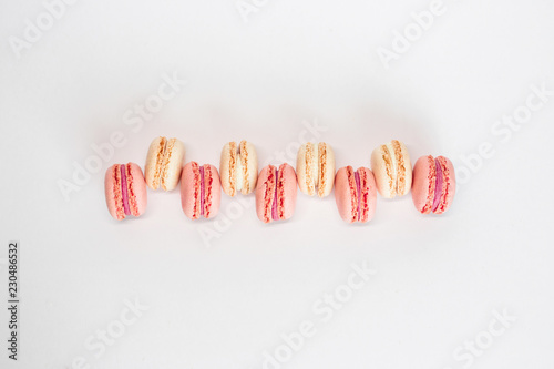 Pink Valentines French Macarons