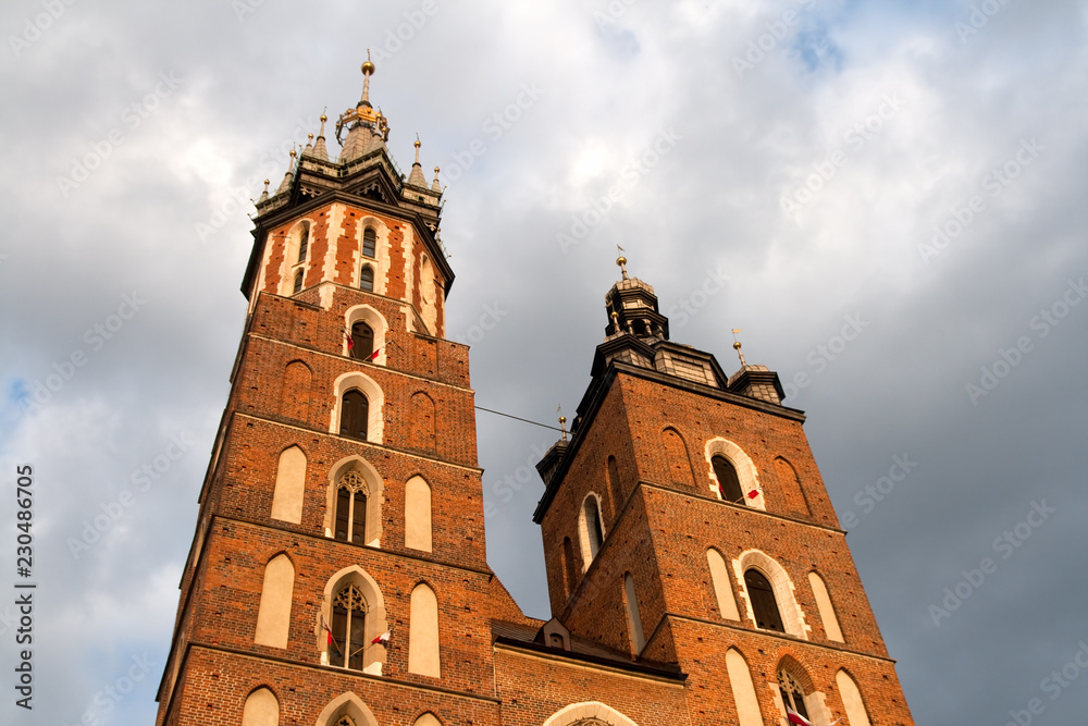 Fototapeta premium Mariacki Church in Cracow