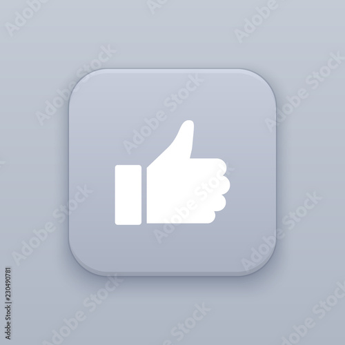 Like, Good button, best vector