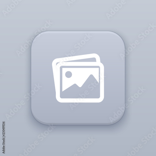 Gallery, Album button, best vector