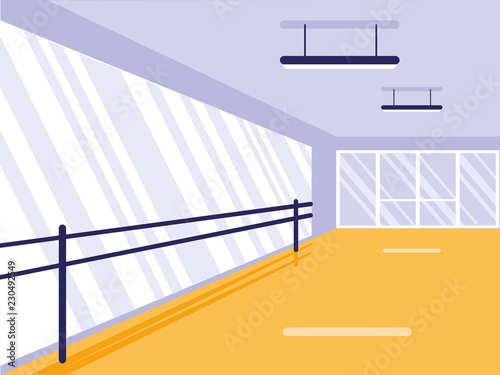 ballet school scene icon