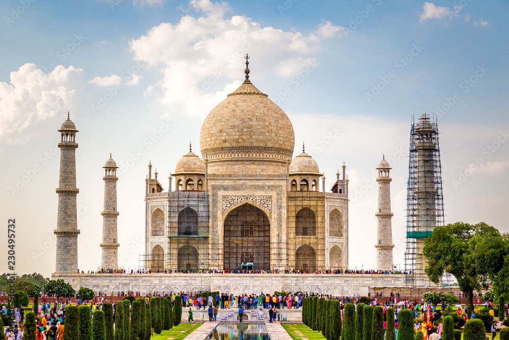Obraz premium Taj Mahal site touristique Inde voyage Architecture visite