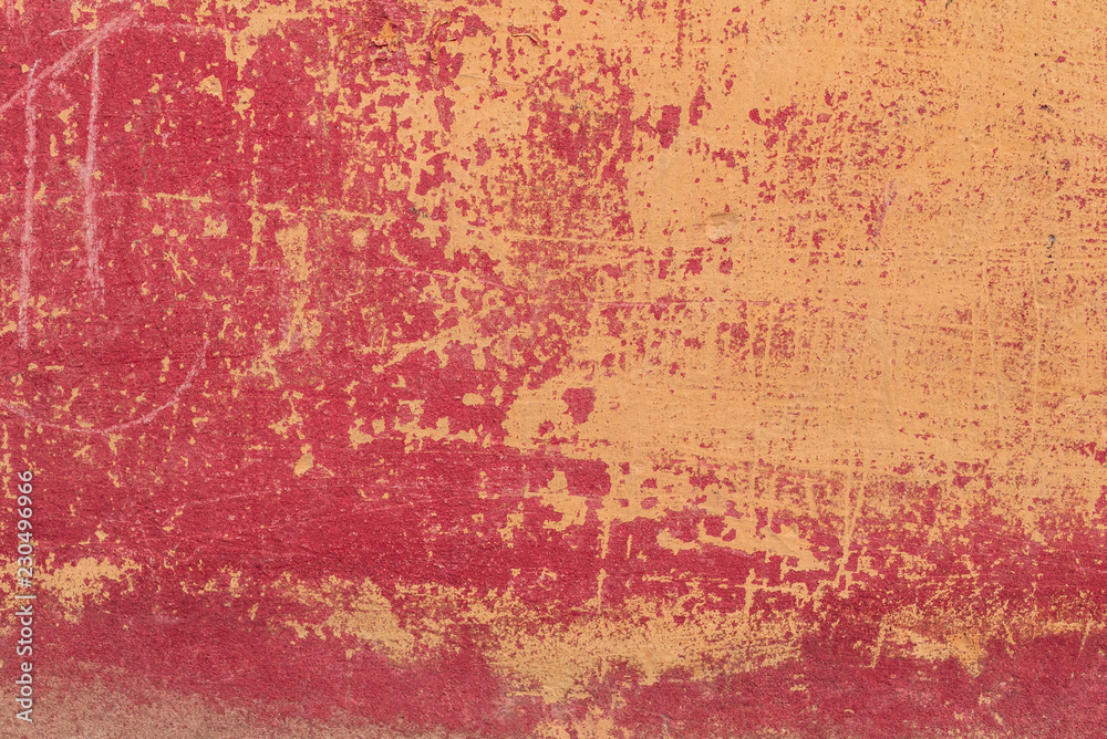 Wall fragment with scratches and cracks. It can be used as a background Wall fragment with scratches and cracks. It can be used as a background