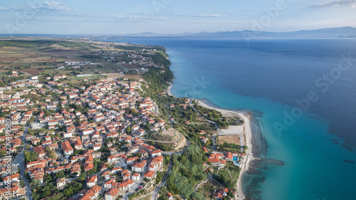 Afytos village. Kassandra of Halkidiki, Greece
