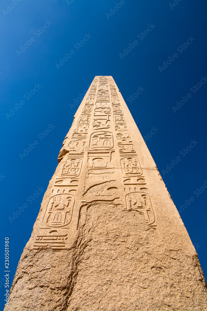 obelisk in luxor egypt