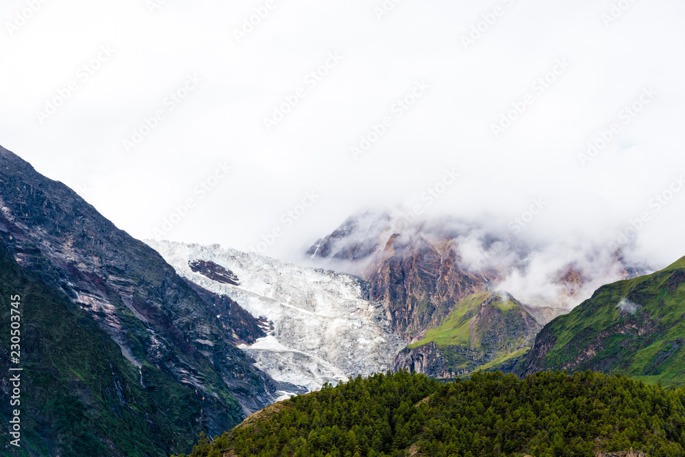 Nature view in Annapurna Conservation Area, Nepal