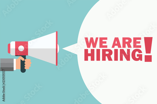 WE ARE HIRING