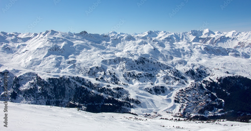panorama les 3 vallees