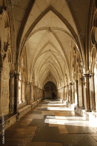 Couloir de l abbaye de Westminster    Londres