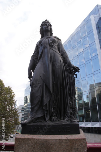 Statue d'une rue de Londres photo