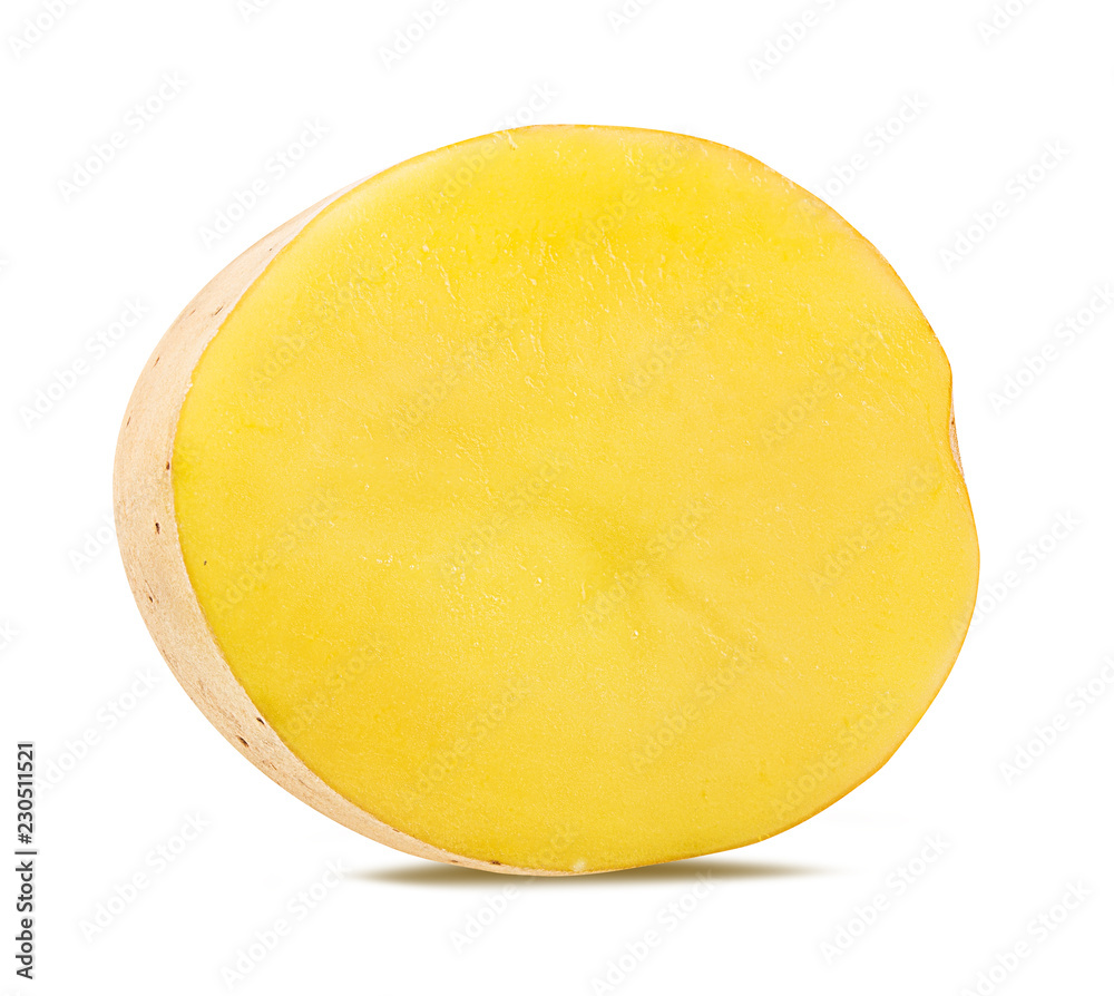 Fresh potato isolated on white background with clipping path Fresh potato isolated on white background with clipping path
