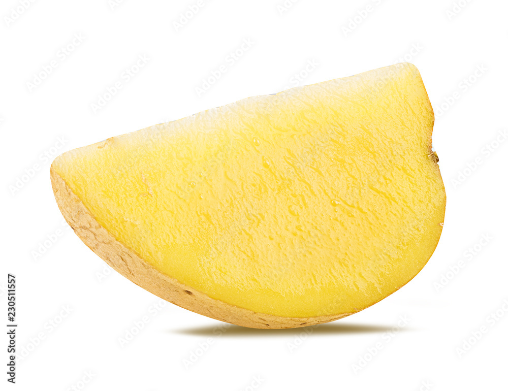 Fresh potato isolated on white background with clipping path Fresh potato isolated on white background with clipping path