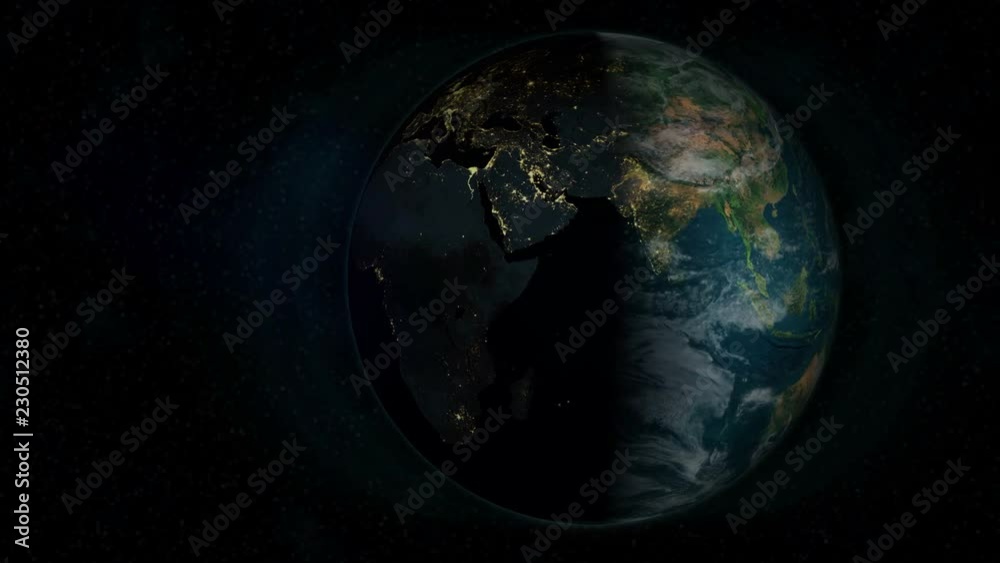 3D Planet Earth Rotating Animation 3D Planet Earth Rotating Animation