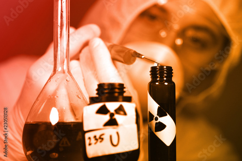 Foto Laboratory tests with uranium