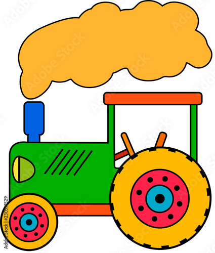 Green Tractor