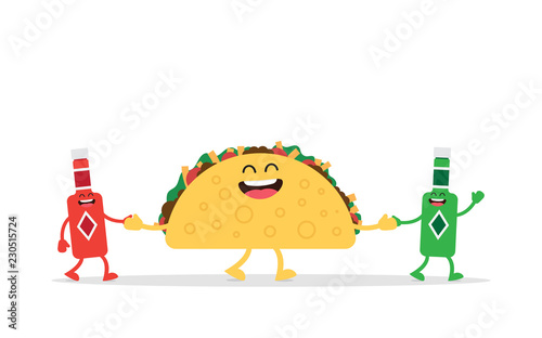 Funny Taco mexican food
