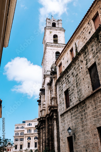Wallpaper Mural Narrow street in Old Havana, Cuba Torontodigital.ca