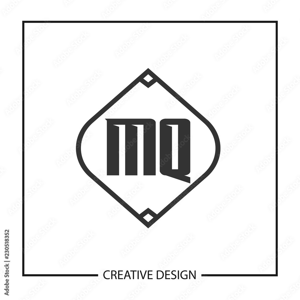 Initial Letter MQ Logo Template Design Initial Letter MQ Logo Template Design