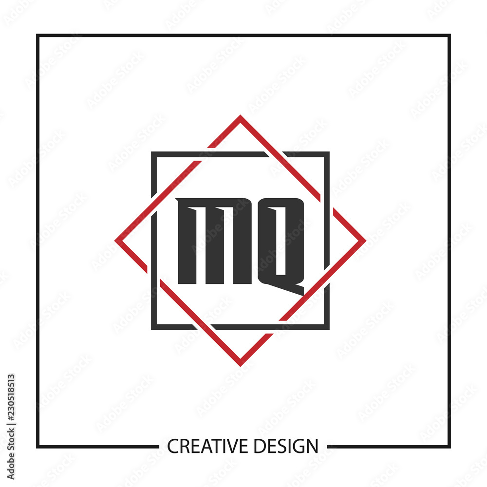 Initial Letter MQ Logo Template Design Initial Letter MQ Logo Template Design