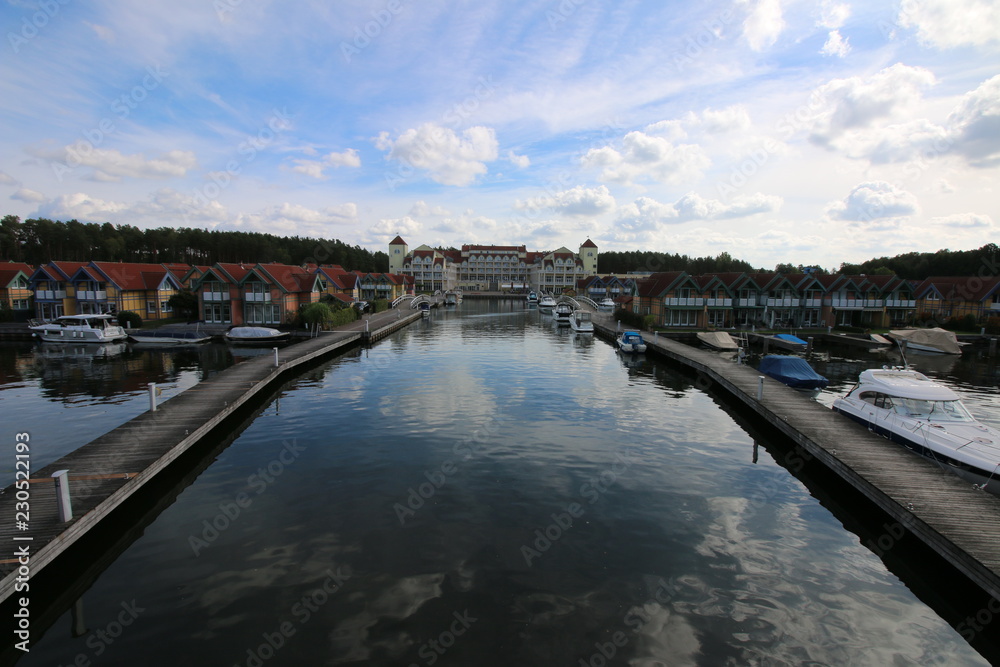 Naklejka premium Maritim Hafenhotel Rheinsberg